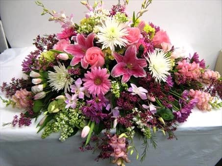 Sweet Memories Casket Spray