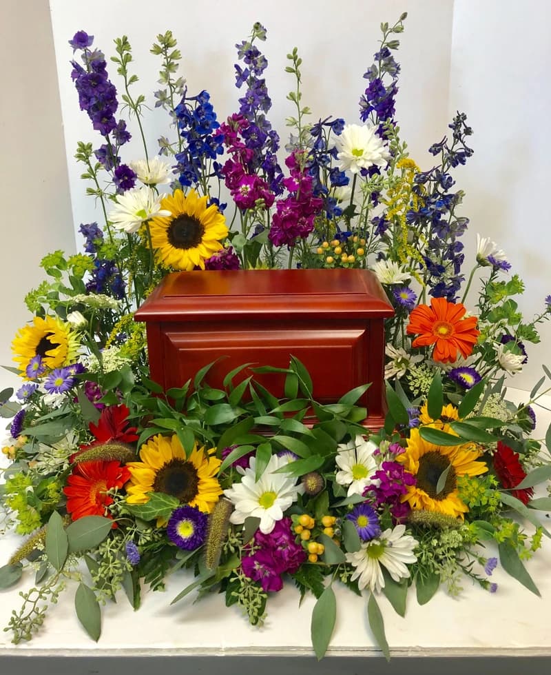 Cremation Urn Wreath